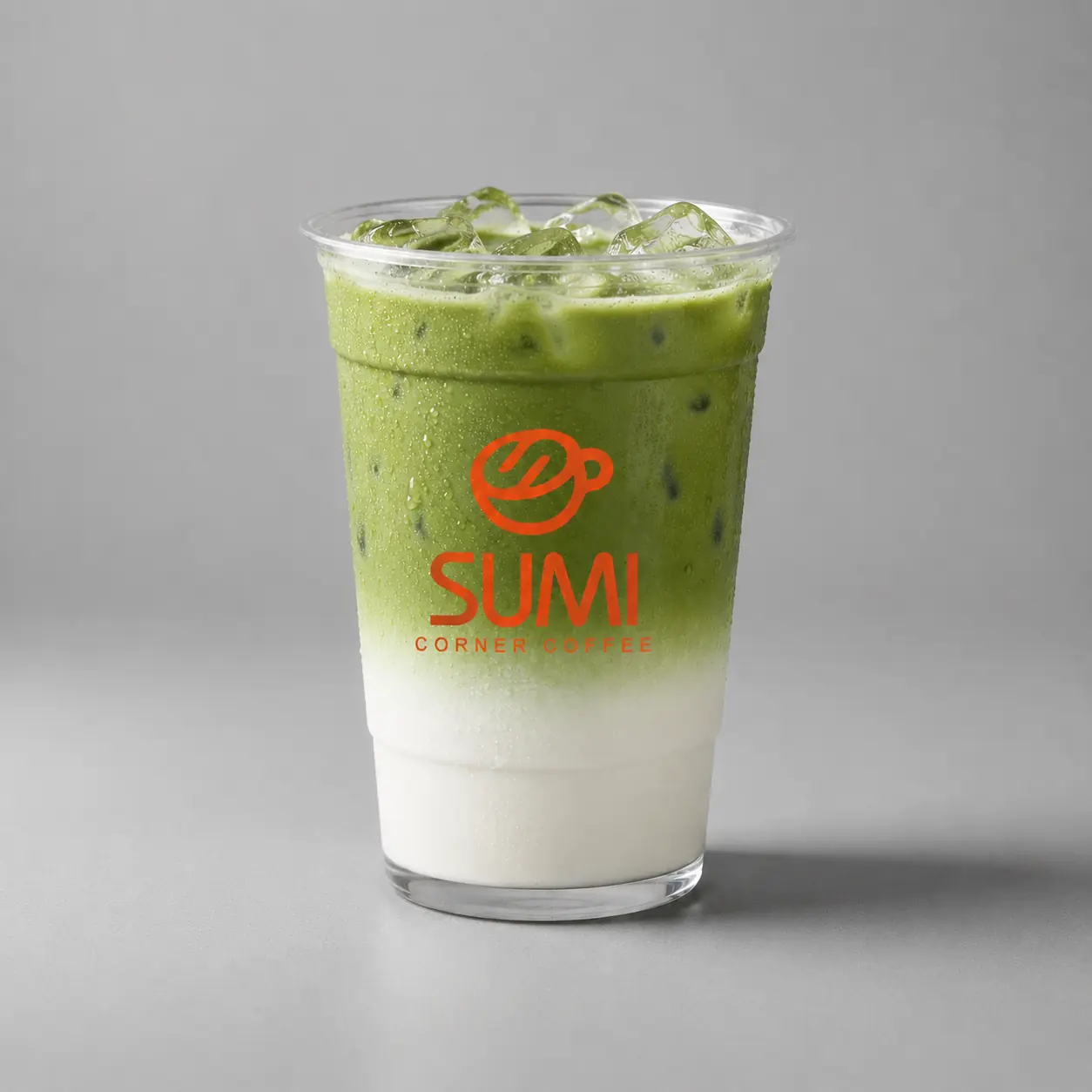 Matcha coco latte